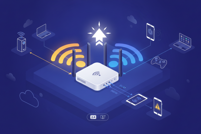 Wi-Fi Capenga Nunca Mais! Aprenda a Otimizar as Bandas 2.4GHz e 5GHz do Seu Roteador e Turbine Sua Conexão AGORA!