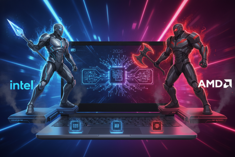 Intel vs. AMD 2026: A Batalha Final dos Processadores Revelada! Escolha o Vencedor e Turbine Seu Notebook AGORA!
