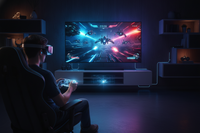 Gamers, a era 2026 chegou! Desvende agora as Smart TVs que garantem vitória e te farão imbatível nos seus jogos favoritos!