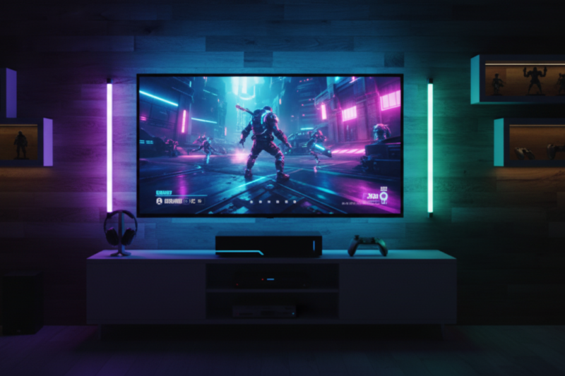 TVs para Gamers: O Que Buscar em uma Smart TV para Jogos em 2026