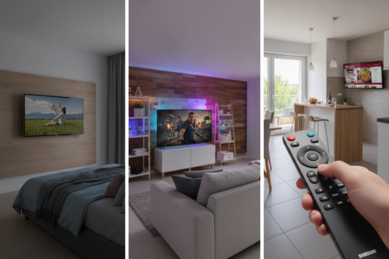 Chega de arrependimento! Descubra o tamanho IDEAL da Smart TV para cada cômodo e crie a experiência de cinema perfeita na sua casa AGORA!