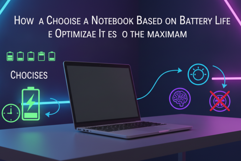 Como Escolher um Notebook Pela Duração da Bateria e Otimizá-la ao Máximo.